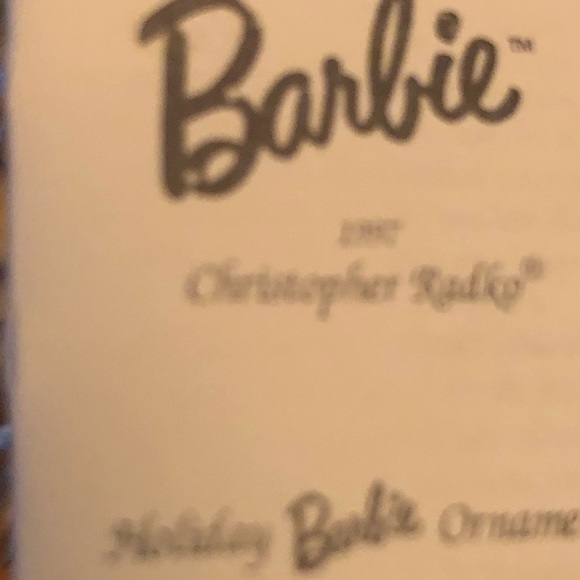 Christopher Radko Barbie - Picture 6 of 7